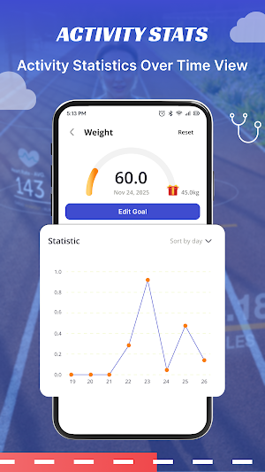 Walking Pedometer Tracker Screenshot 1