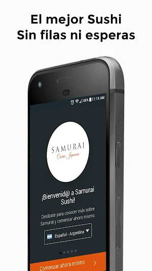 Samurai Sushi Cocina Japonesa Screenshot 0