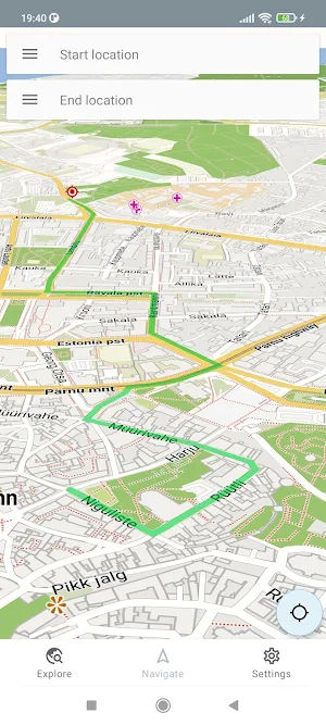 Tallinn Estonia Offline Map Screenshot 1