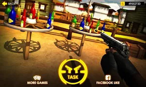 Gun Bottle Shooting Expert 3D Screenshot 0