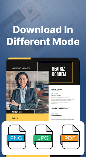 AI CV Builder and Resume Maker Screenshot 1