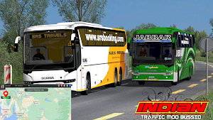 Indian Traffic Mod Bussid Screenshot 1