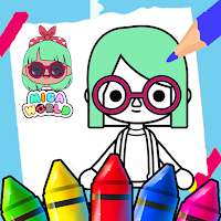 Miga Town Coloring Book