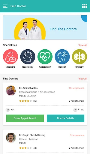 Doctor World: Patient Data App Screenshot 2