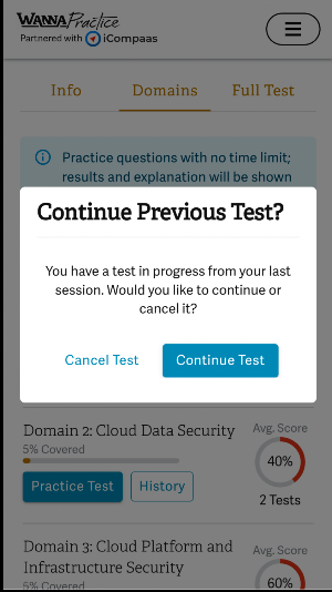 WannaPractice Screenshot 1