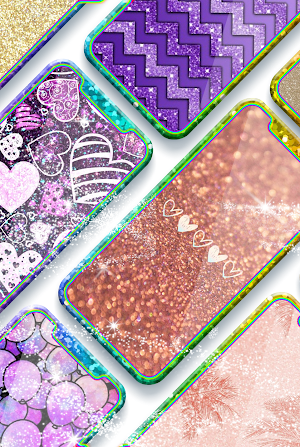 Glitter Wallpapers: Sparkly, Cute, Kawaii Screenshot 2