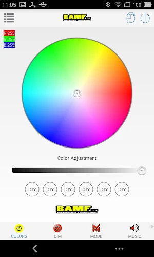 BAMF LED Screenshot 2