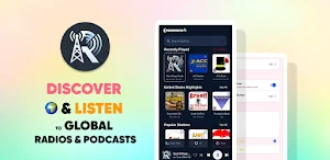 RadaRadio: FM Radio & Podcast Screenshot 0