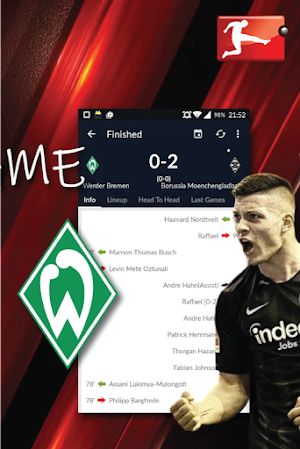 Live Bundesliga Football   Screenshot 1