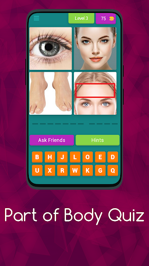 Part Of Body Quiz Screenshot 3