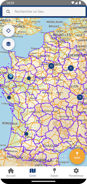 Signalement Chenilles Screenshot 1
