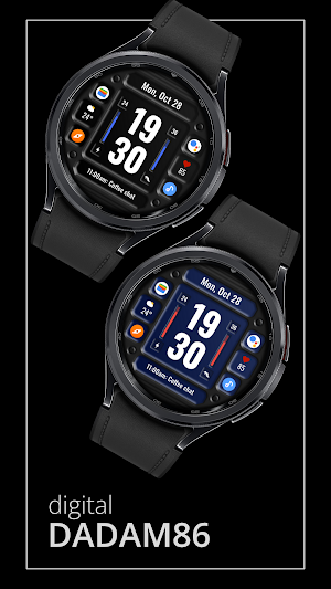 DADAM86 Digital Watch Face Screenshot 0