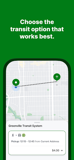 Greenville Transit System Screenshot 1