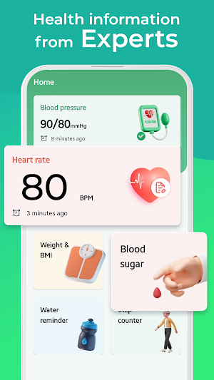 Heart & Pulse Rate Monitor Screenshot 0