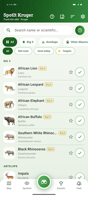 Spot It - Pilanesberg Screenshot 2