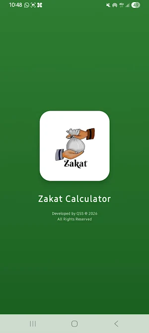 Islamic Zakat Calculator Screenshot 0