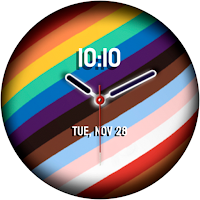 Pride Rainbow Love Watch Face