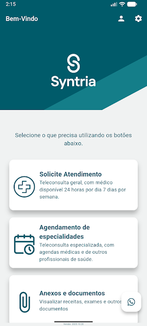 Syntria Telemedicina Screenshot 1