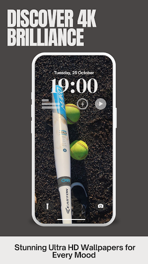 Softball Wallpaper 4K Screenshot 1