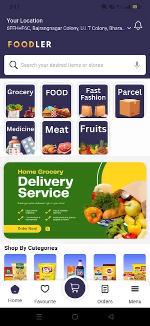Foodler Screenshot 1