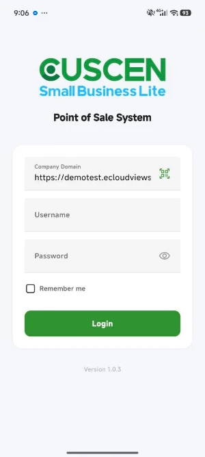 CUSCEN SME Order Screenshot 0