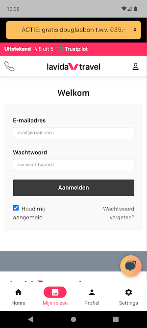 Lavida Travel Screenshot 0