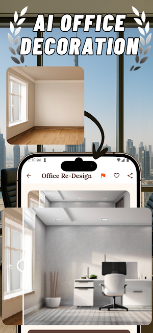 AI Office Decoration Makeover Screenshot 1