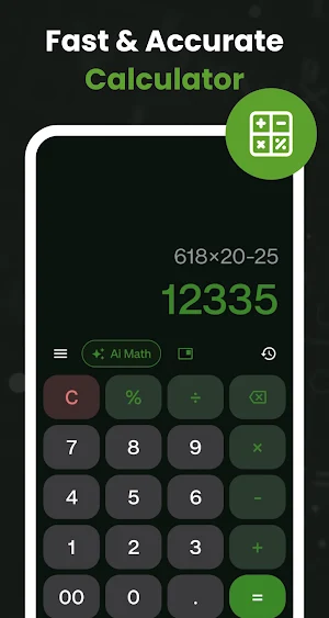 Calculator - Simple and Fast Screenshot 0