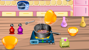 girls games cooking fast food Screenshot 2