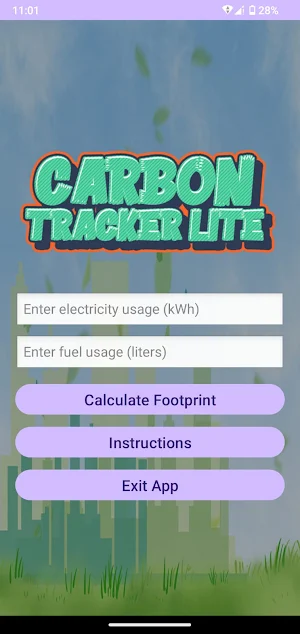 Carbon Tracker Lite Screenshot 0