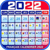 Français Calendrier 2022