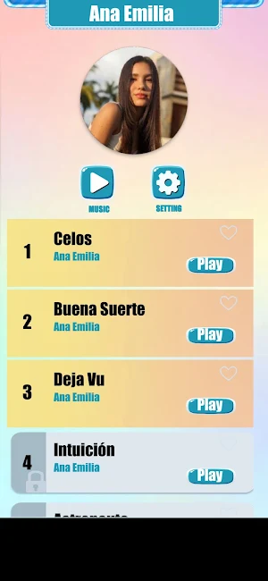 Ana Emilia Music Tiles Game Screenshot 0