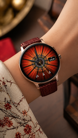 Wagasa Japanese Watch Face Screenshot 1