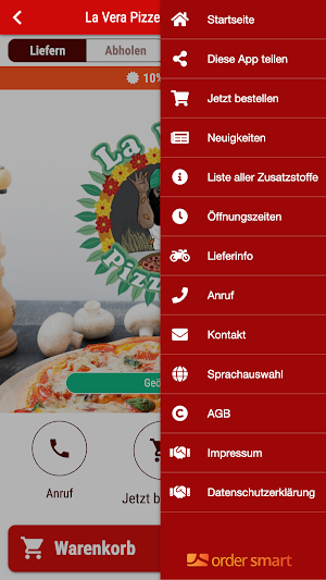 La Vera Pizzeria Magdeburg Screenshot 2