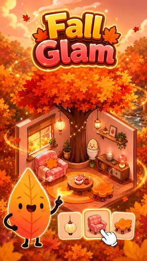 Golden Leaf Decor Screenshot 2
