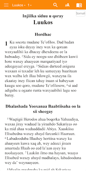 Soomaali Bible Screenshot 0
