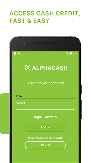 Alpha Cash Screenshot 1