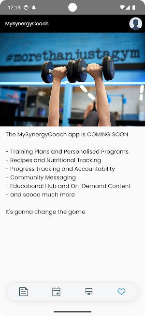 Synergy Group Fitness Screenshot 3