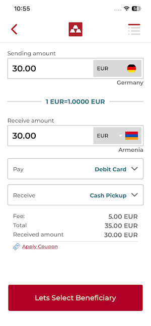 Moneytun Europe Screenshot 2