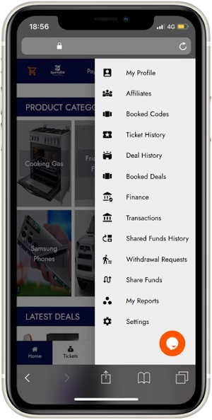 SportyBid Screenshot 1