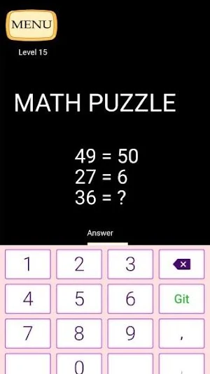 Math Puzzle Screenshot 0