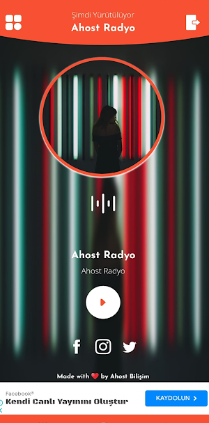 Ahost Bilişim Radyo Screenshot 1