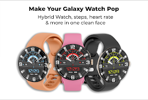 YSR Sport Hybrid Watch Face Screenshot 0