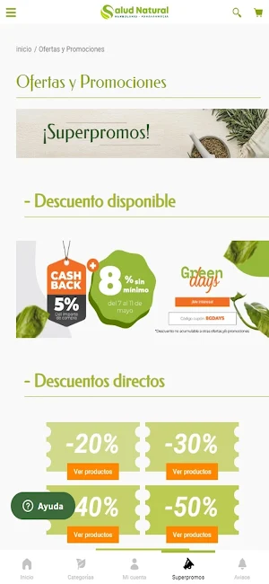 Herbolario Salud Natural Screenshot 2