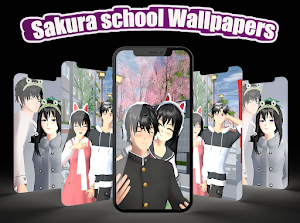 Sakura school Wallpapers Screenshot 2