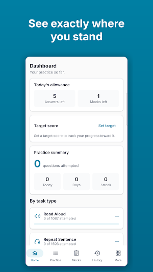 PTE Practice Screenshot 2