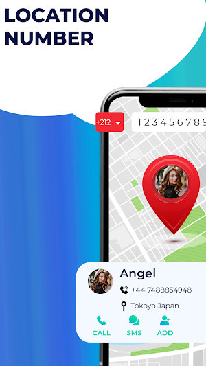Phone Number Location Tracer Screenshot 1