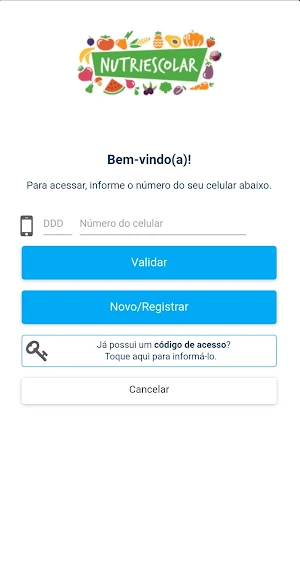 Nutriescolar Screenshot 1