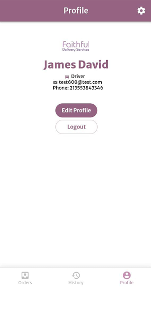 Faithful Delivery Services Screenshot 2
