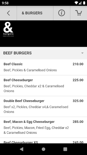 & burgers Screenshot 2